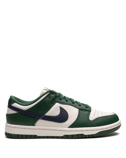 Nike Dunk Low-top Sneakers in het Green