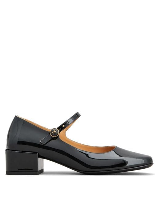 Tod's Black Patent Leather Cuoio Pumps 50