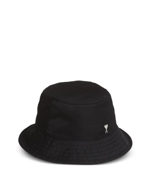 AMI Black Logo Bucket Hat