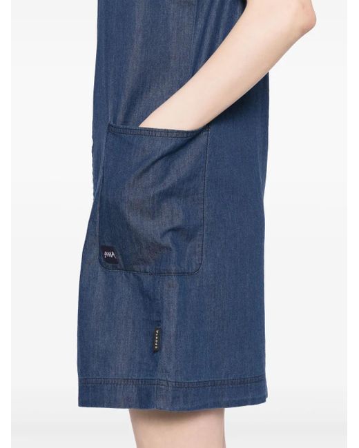 SPORT b. by agnès b. Blue Chambray Dress