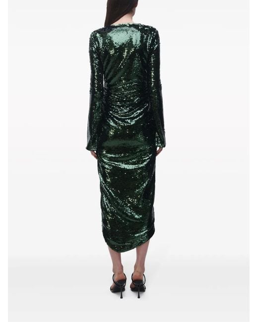Jonathan Simkhai Black Emersyn Sequin-Embellished Dress