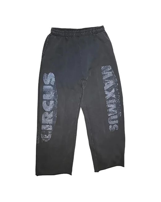 Travis Scott Gray Pantalon Utopia Circus Maximus À Taille Élastique for men