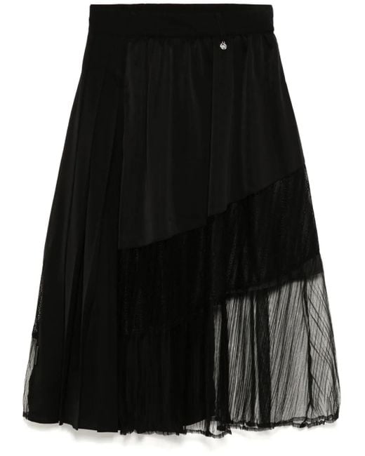 Musium Div. レース スカート Black