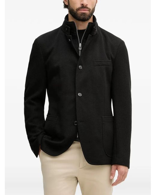 Joop! Black Layered-Look Jacket for men