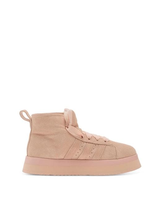 Adidas Pink Campus 00S Platform High-Top Sneakers