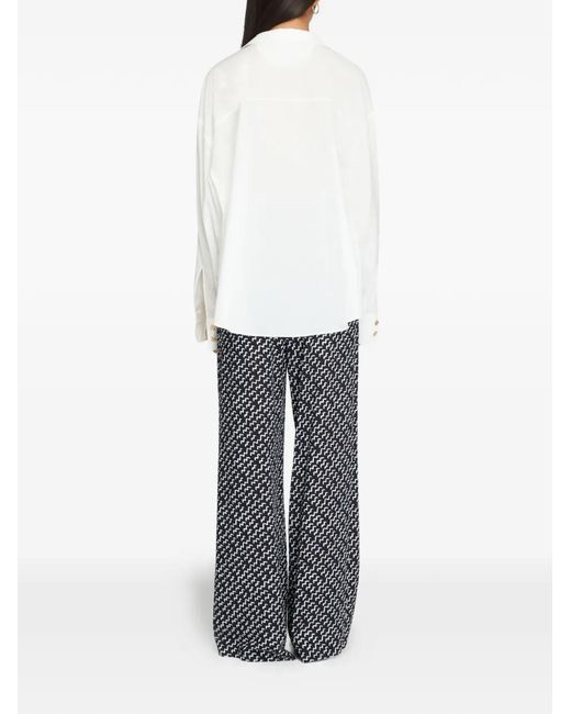 Donde Esteban White Voile Shirt
