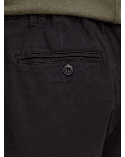 Samsøe & Samsøe Black Pleated-Front Bermuda Shorts for men