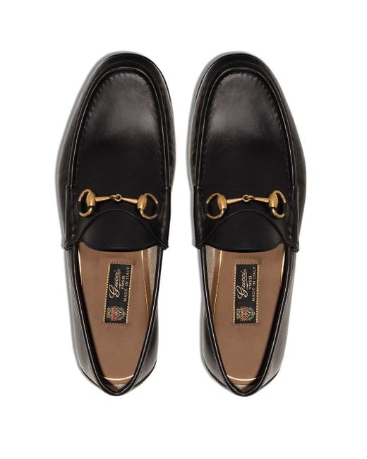 Mocassins à mors 1953 en cuir Cuir Gucci pour homme en coloris Noir - Lyst