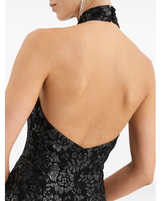 Rebecca Vallance Black Francaise Midi Dress