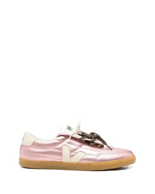 Magliano Pink X Veja Logo-Patch Sneakers for men