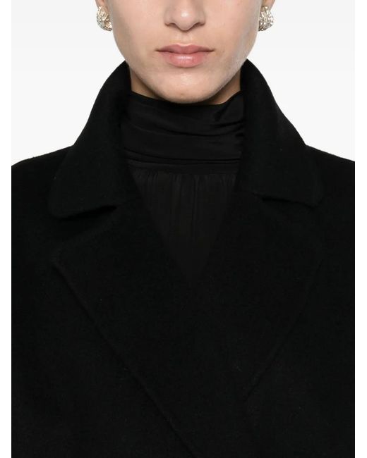 P.A.R.O.S.H. Black Belted Coat