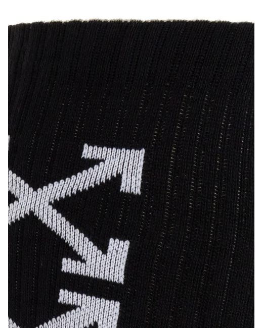 Off-White c/o Virgil Abloh Black Arrow-Print Socks for men