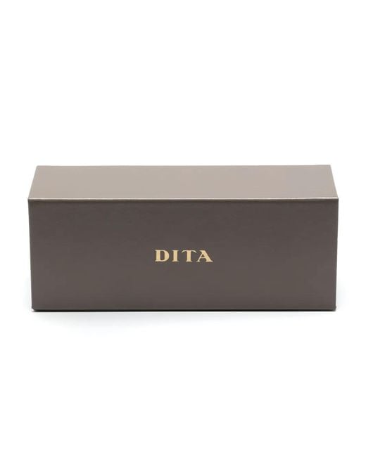 Dita Eyewear Black Lxn-Evo Pilot-Frame Sunglasses