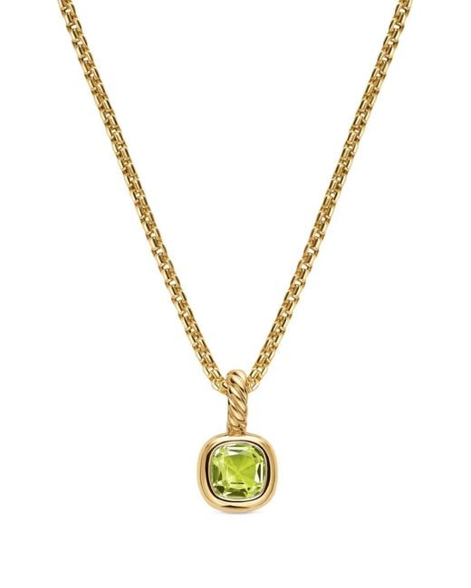 David Yurman Metallic Mini Cushion Cut Amulet