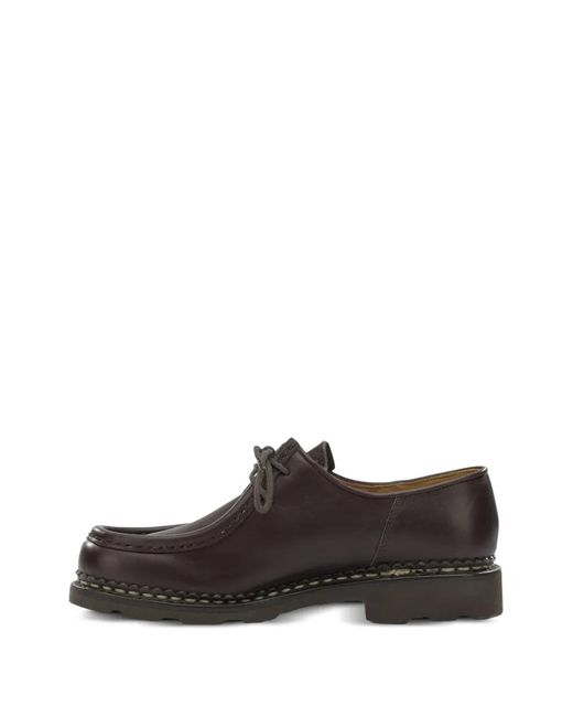 Paraboot Brown Michael Derby Shoes