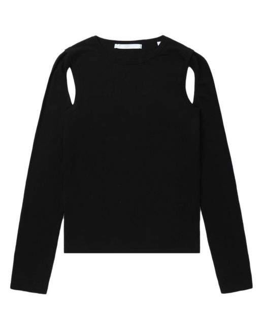 Maglione con dettaglio cut-out di Helmut Lang in Black