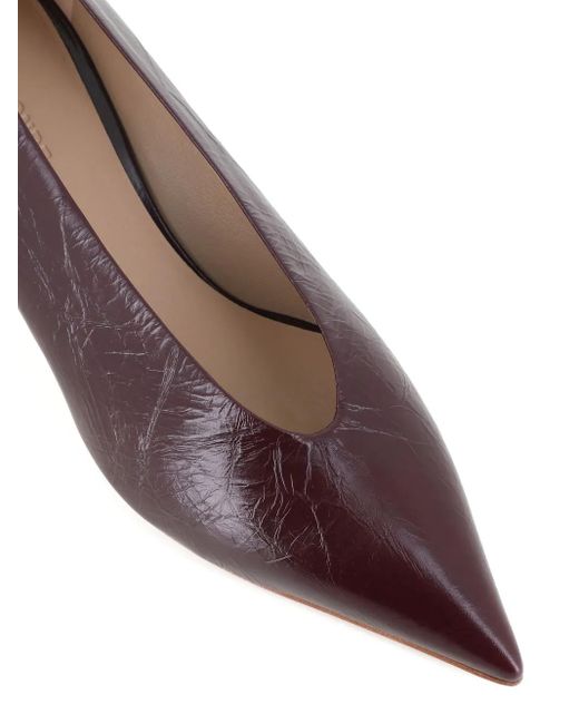 Le Monde Beryl Brown 40Mm Babouche Pointed Pumps