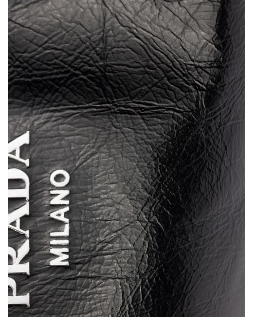 Borsa Messenger di Prada in Black da Uomo