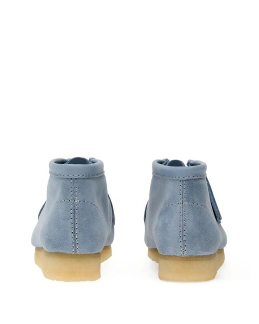 Clarks Blue Wallabee Ankle Boots