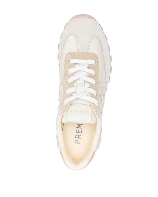 Premiata White Johnlow Sneakers