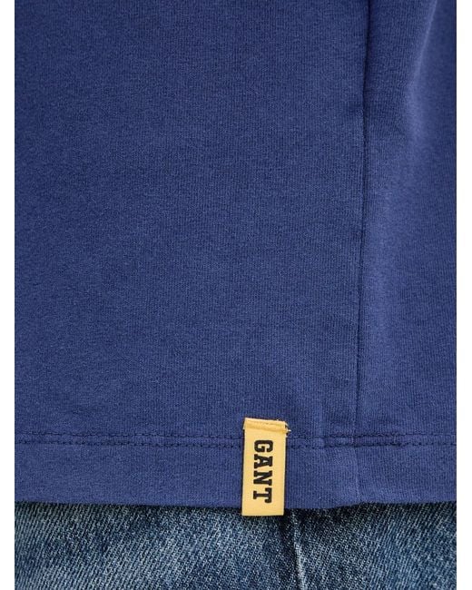 Gant Blue New Haven Sports Club T-Shirt for men