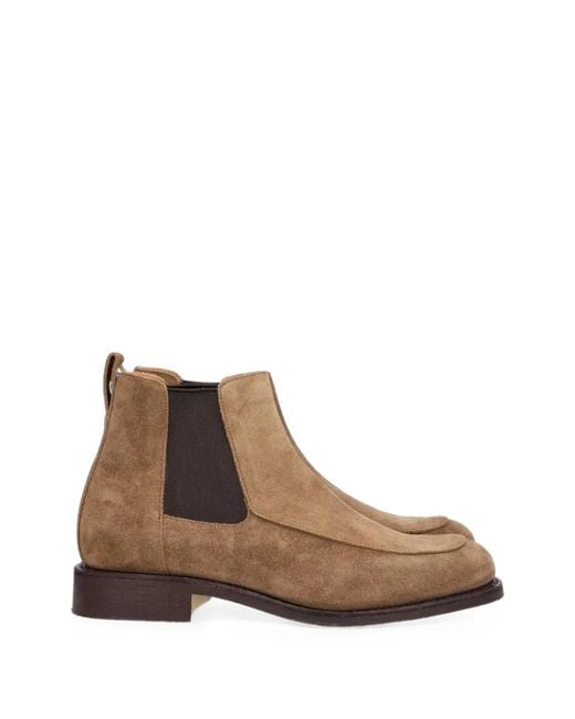 Church's Brown Selby Suede Chelsea Boots for men