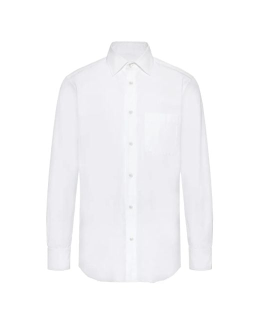 Maison Margiela White Cotton Shirt for men