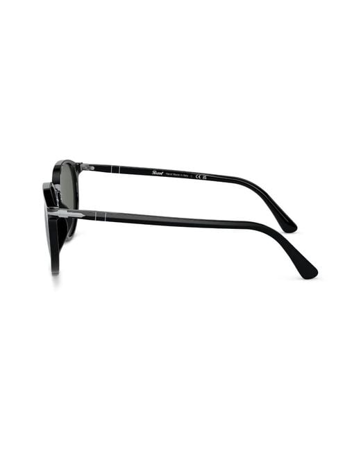 Persol Black 0po3184s Round Sunglasses for men