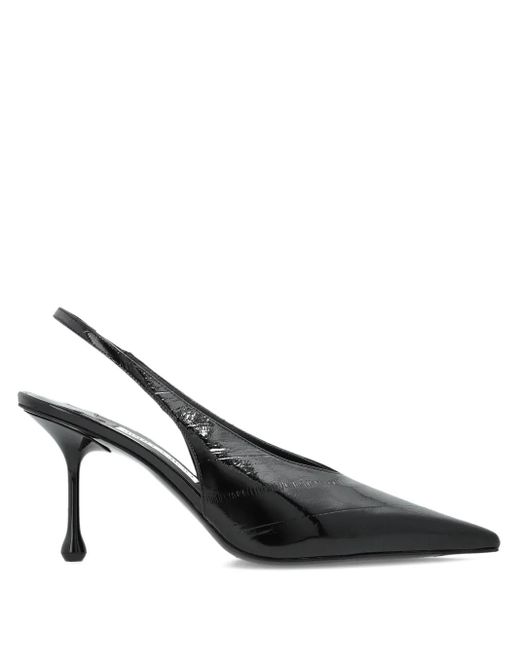 Jimmy Choo 95 Mm Isa Slingback Pumps Met Puntige Neus in het Black