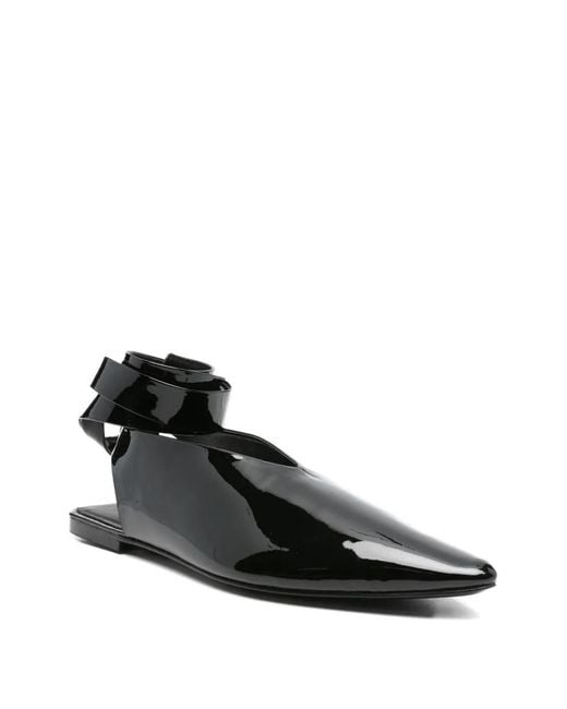 A.Emery Black Maude Flat Pumps