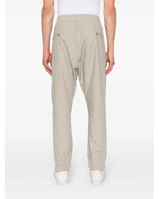 Rick Owens Natural Tecuatl Drop-Crotch Track Pants for men