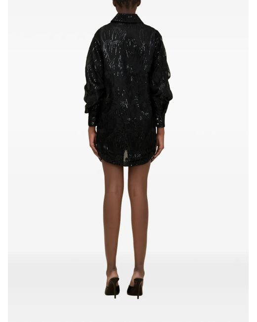Contessa Mills Black Wicca Mini Dress