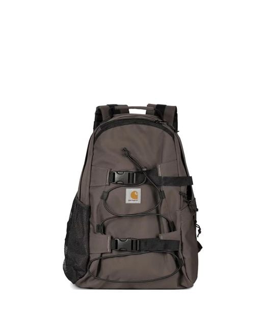 Carhartt Black Kickflip Buckle-Strap Backpack