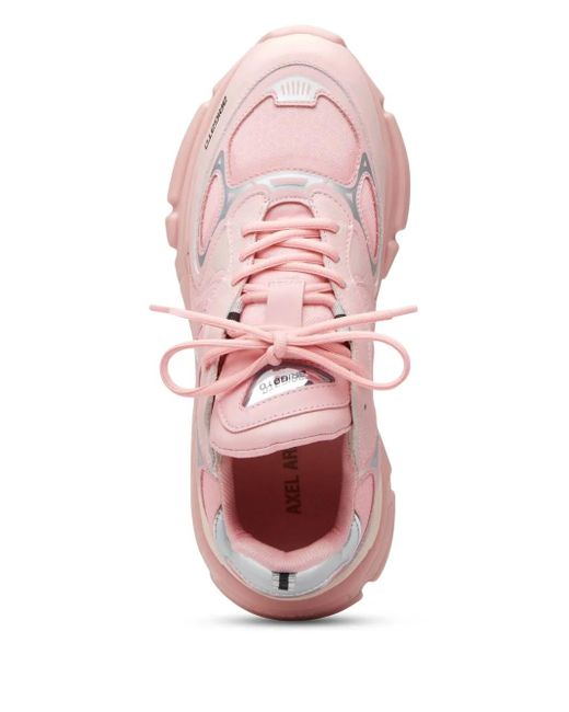 Axel Arigato Pink Sphere Trip Runner Sneakers