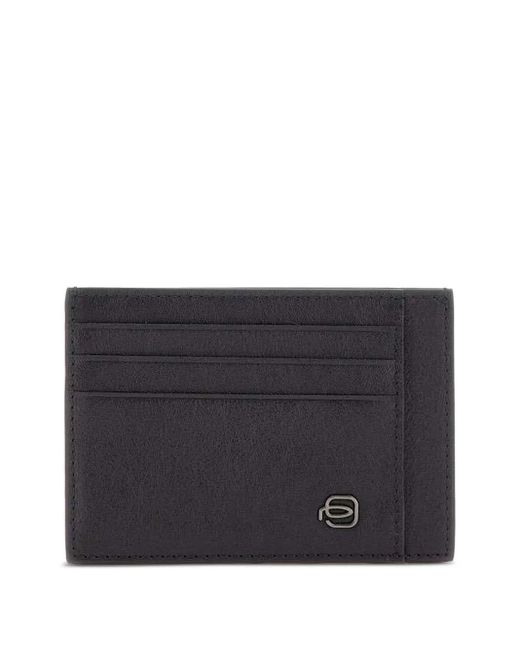 Piquadro Kartenetui mit Logo in Black für Herren