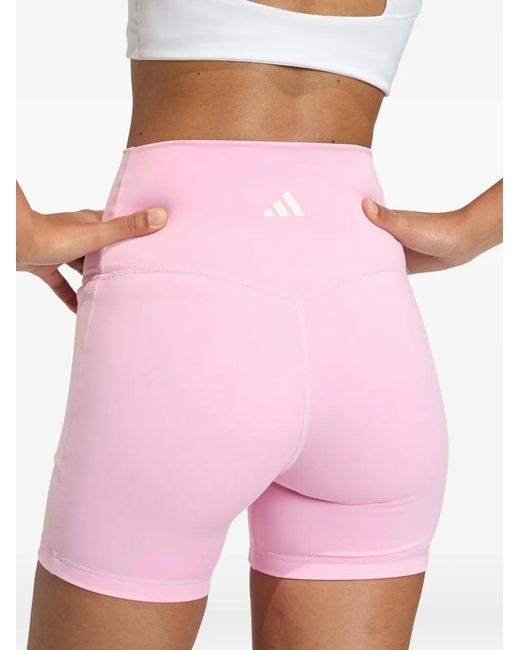 Adidas Pink Studio All Me Performance Shorts