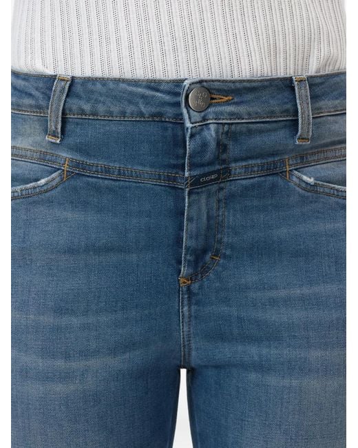 Closed Blue Skinny Pusher Jeans