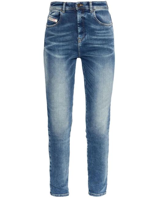 DIESEL 1984 Slandy-high ジーンズ Blue