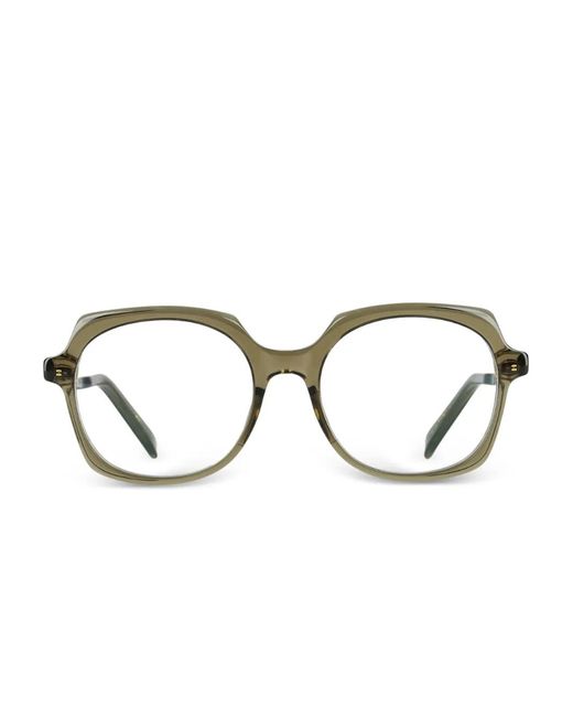 Yellows Plus Gray Isabel Brille Mit Eckiger Form