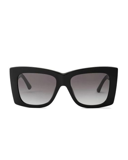 Occhiali Da Sole Juliana di Jimmy Choo in Black