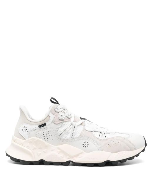 Flower Mountain White Tiger Hill Sneakers