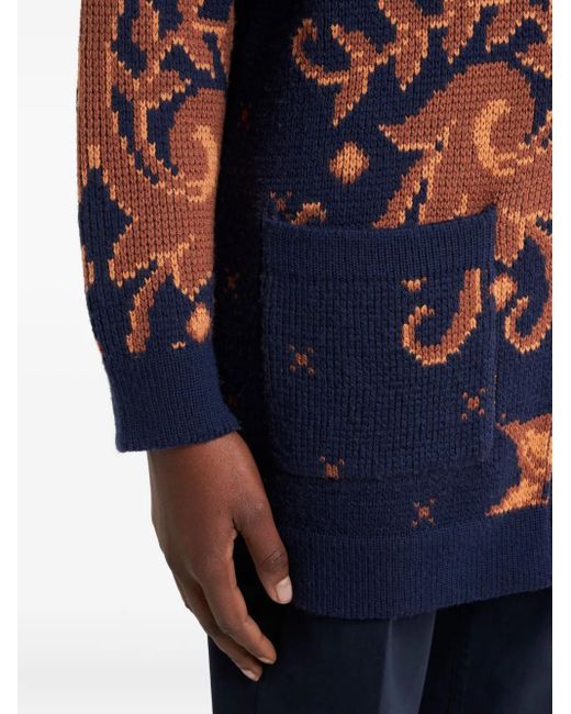 Etro Blue Cardigan