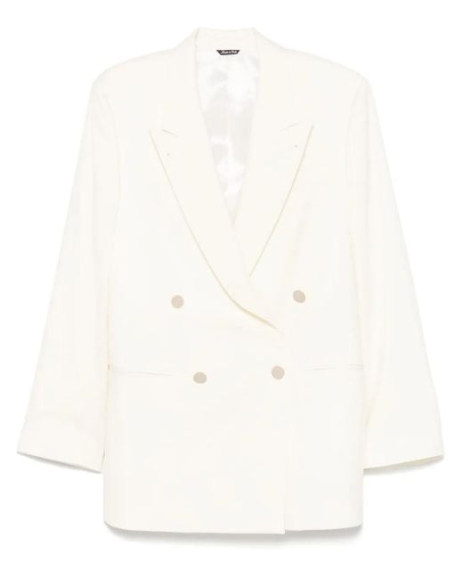 Blazer À Boutonnière Croisée Eraldo en coloris White