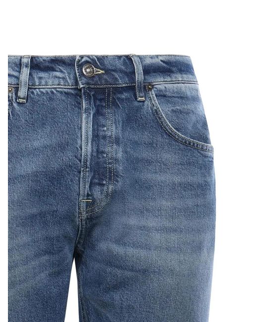 Dondup Blue Five-Pockets Jeans for men