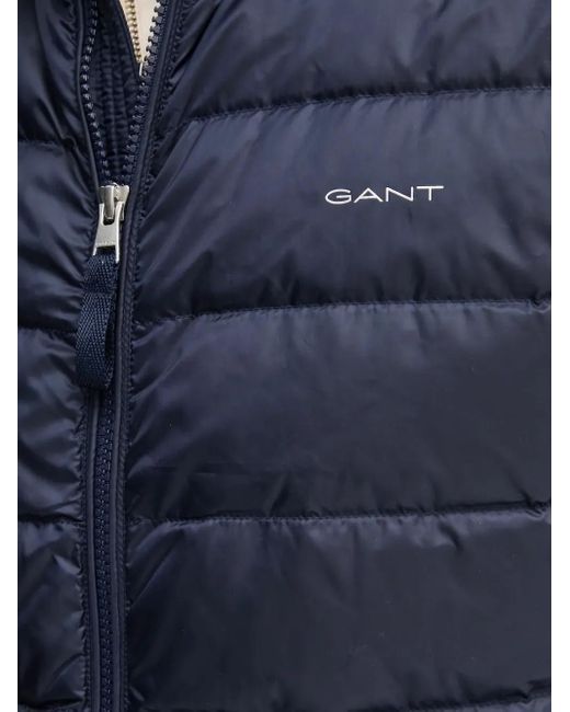 Chaleco acolchado Gant de hombre de color Blue