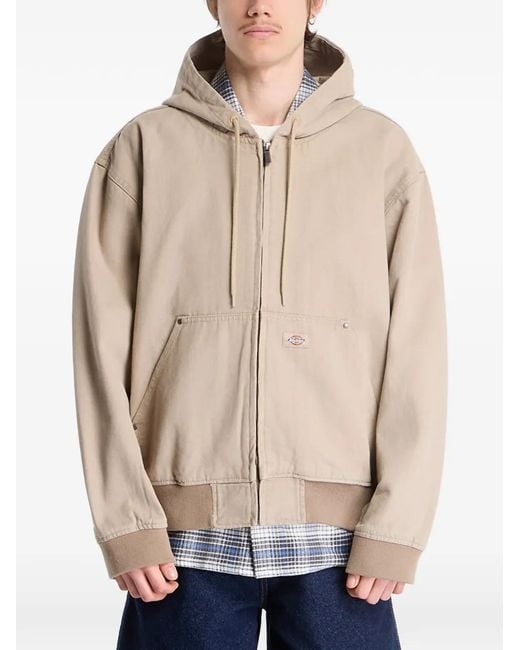 Dickies Natural Canvas Hooded Jacket for men