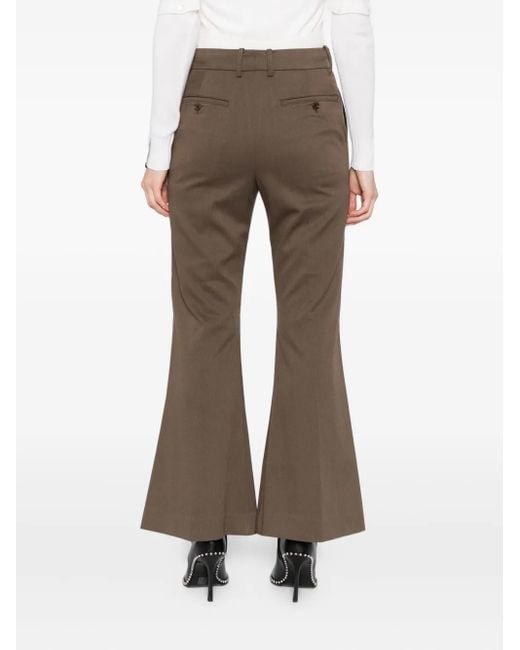 ROKH フレアパンツ Brown