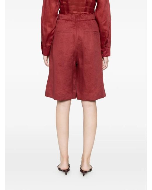Max Mara Caravan Tailored Knee-Length Shorts
