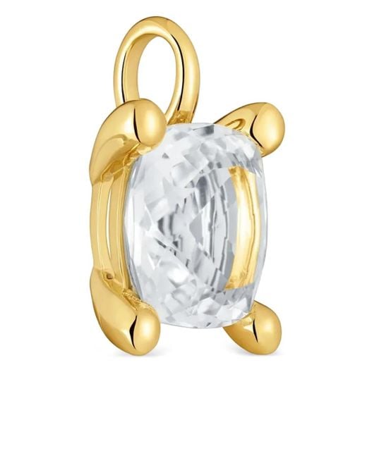 Tous Metallic Small Crystal Pendant