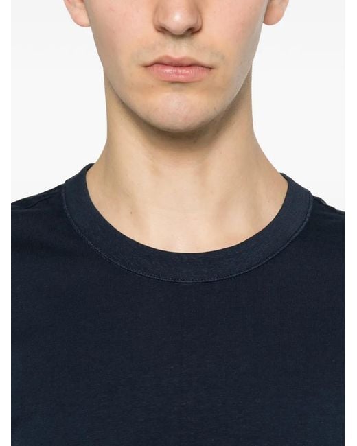 Calvin Klein Blue Crew-Neck T-Shirt for men